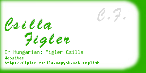 csilla figler business card